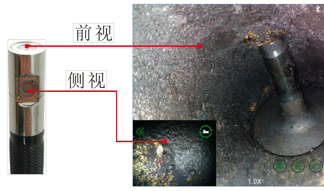 工業(yè)內(nèi)窺鏡畫中畫